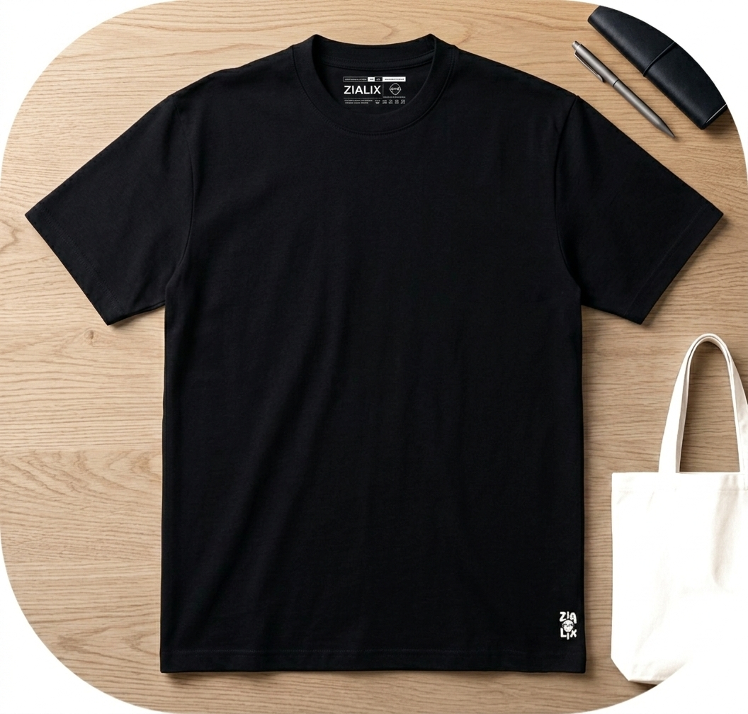 Oversized t-shirt - Black