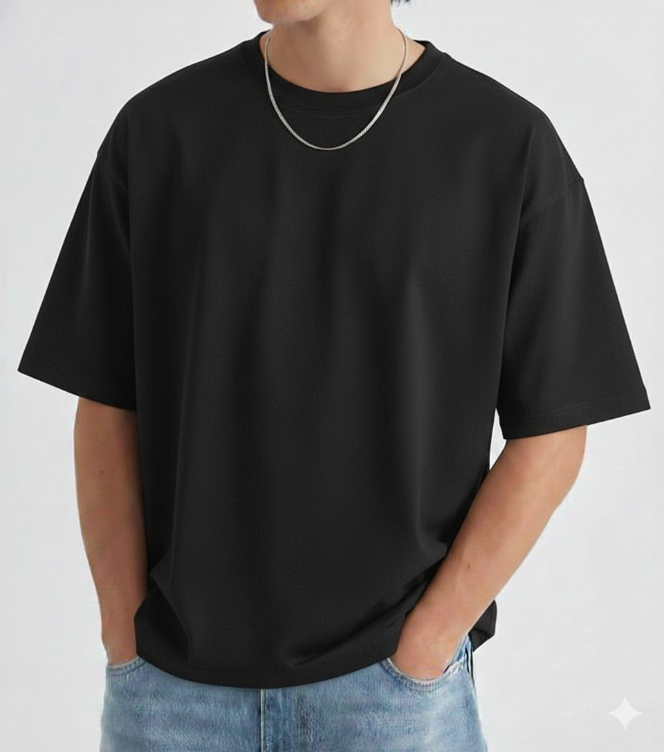 Boxi fit t-shirt - Black
