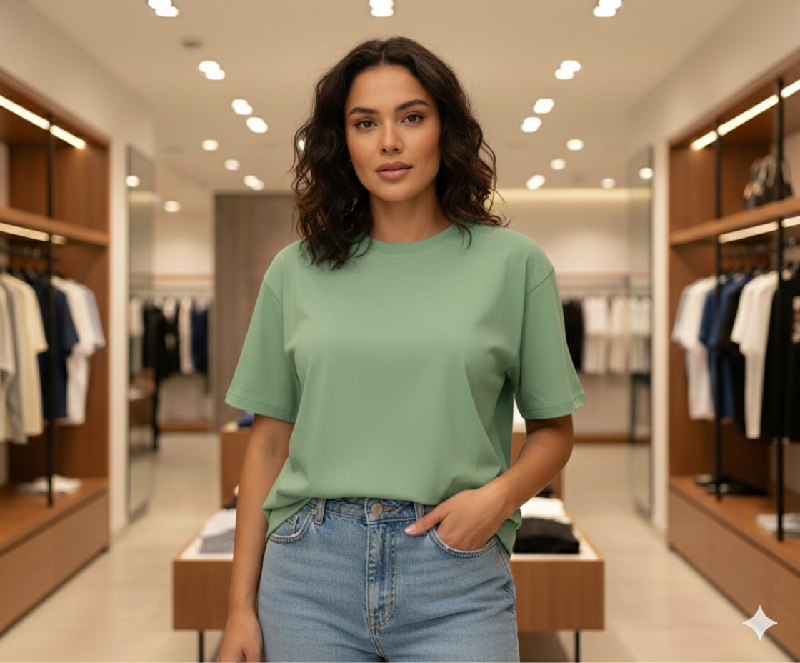 Boxi fit t-shirt - Cactus