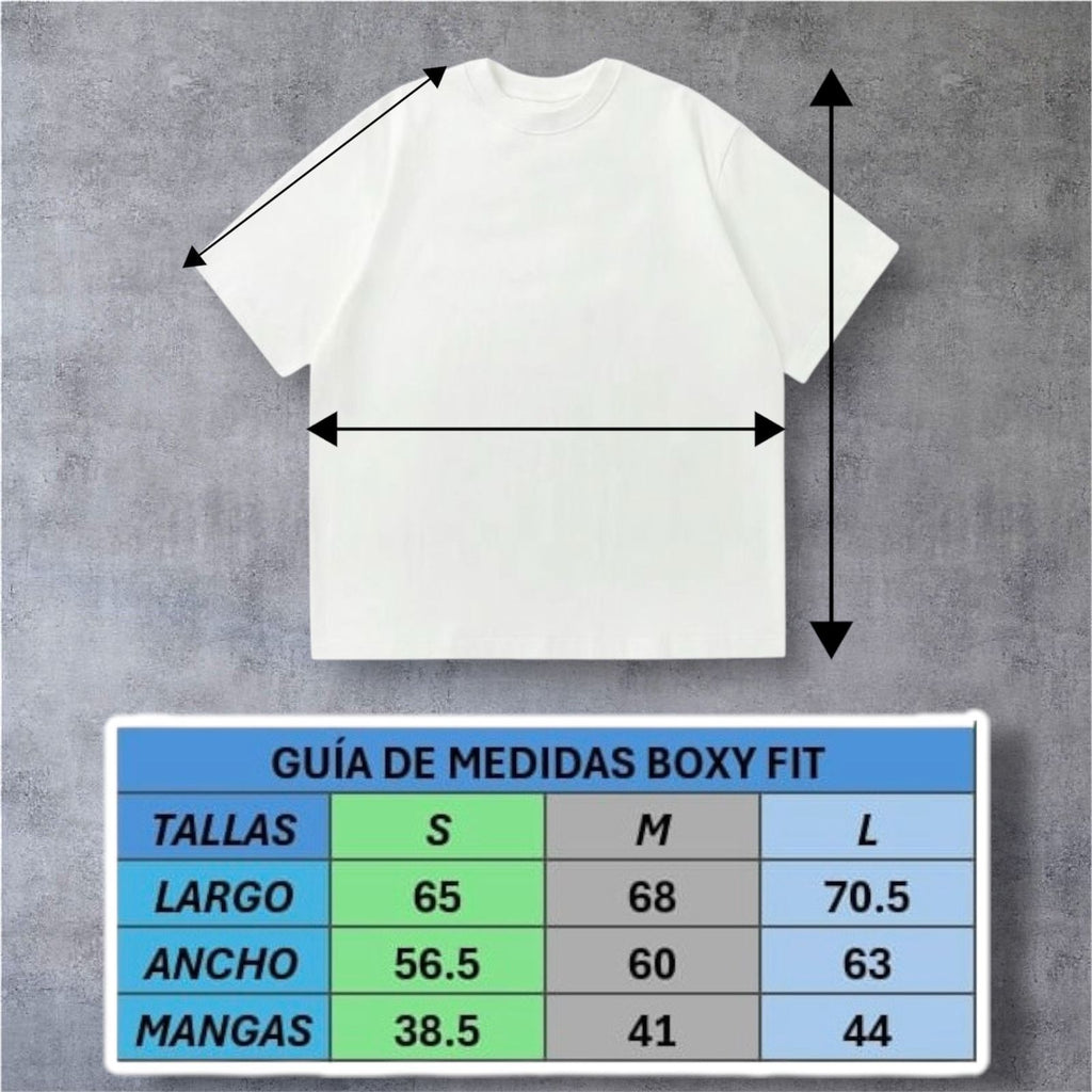 Boxi fit t-shirt - Sky blue